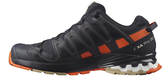 Кроссовки мужские Salomon Xa Pro 3D V8 GTX Nisk/Red/Safa - Фото 6 большая