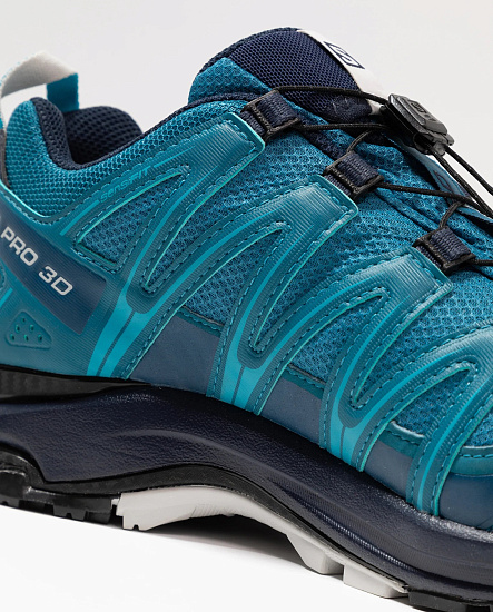 Кроссовки мужские Salomon XA Pro 3D GTX Lyons /Navy Blaz - Фото 3 большая
