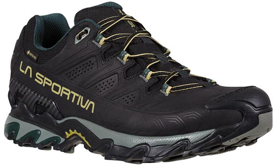Кроссовки мужские La Sportiva Ultra Raptor II Leather Wide GTX Black/Cedar - Фото 7 большая