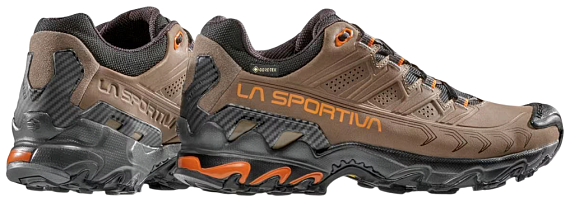 Кроссовки мужские La Sportiva Ultra Raptor II Leather GTX Coffee/Hawaiian Sun - Фото 5 большая