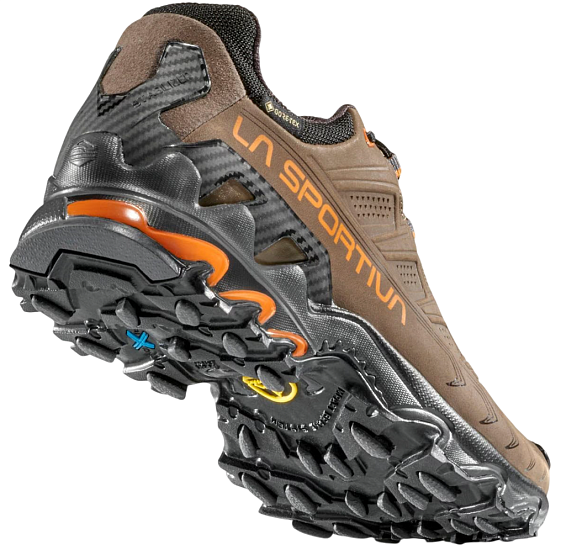 Кроссовки мужские La Sportiva Ultra Raptor II Leather GTX Coffee/Hawaiian Sun - Фото 7 большая