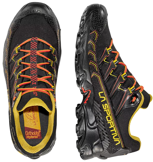 Кроссовки мужские La Sportiva Ultra Raptor II Gtx Black/Yellow - Фото 4 большая