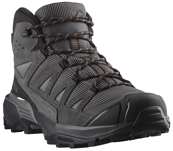 Кроссовки мужские Salomon X Ultra 360 Ltr Mid Gtx Castlerock/Asphalt/Kelp - Фото 5 большая