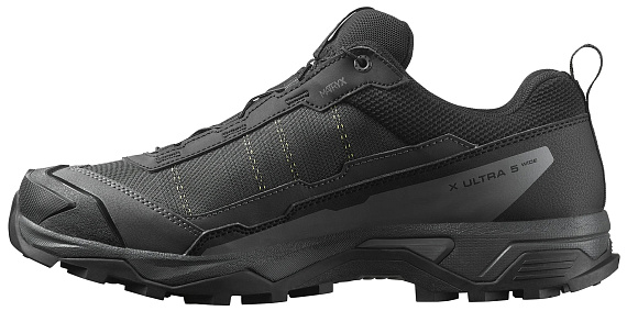 Кроссовки мужские Salomon X Ultra 5 Wide Gtx Black/Asphalt/Castlerock - Фото 7 большая