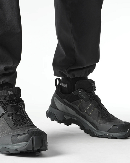 Кроссовки мужские Salomon X Ultra 5 Wide Gtx Black/Asphalt/Castlerock - Фото 3 большая