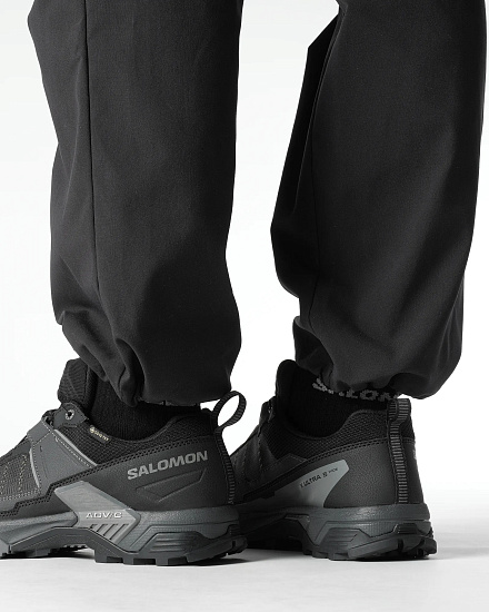 Кроссовки мужские Salomon X Ultra 5 Wide Gtx Black/Asphalt/Castlerock - Фото 8 большая