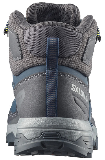 Кроссовки мужские Salomon X Ultra 5 Mid Gtx Spellbound/Asphalt/Black - Фото 6 большая