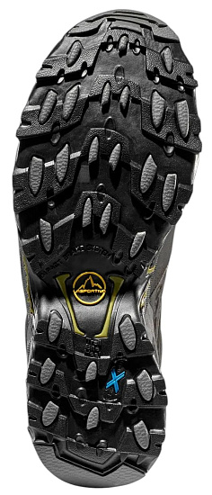 Кроссовки мужские La Sportiva Ultra Raptor II Leather Wide Gtx Black/Cedar - Фото 3 большая