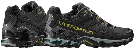 Кроссовки мужские La Sportiva Ultra Raptor II Leather Wide Gtx Black/Cedar - Фото 5 большая