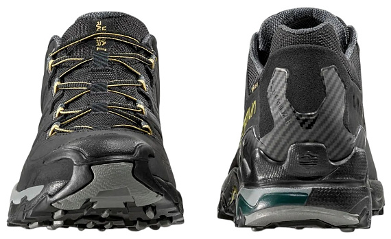 Кроссовки мужские La Sportiva Ultra Raptor II Leather Wide Gtx Black/Cedar - Фото 6 большая