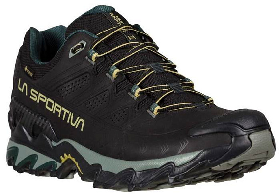 Кроссовки мужские La Sportiva Ultra Raptor II Leather Gtx Black/Cedar - Фото 2 большая