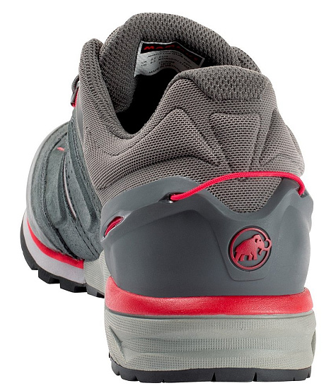 Ботинки мужские Mammut Alnasca Low GTX Graphite/Magma - Фото 3 большая