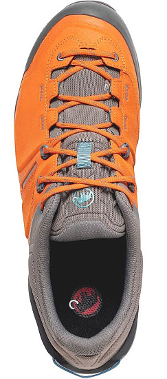 Ботинки мужские Mammut Alnasca Low GTX Dark Radiant/Grey - Фото 4 большая