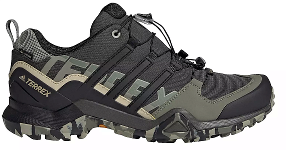 Кроссовки мужские Adidas Terrex Swift R2 Gtx Legend Earth/Core Black/Feather Grey - Фото 1 большая