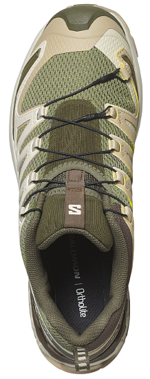 Кроссовки мужские Salomon Xa Pro 3D V9 Deep Lichen Green/Safari/Dark Earth - Фото 3 большая
