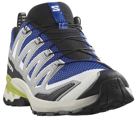 Кроссовки мужские Salomon Xa Pro 3D V9 Nautical Blue/Alloy/Citron - Фото 3 большая