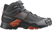 Кроссовки мужские Salomon X Ultra 5 Mid Gtx Asphalt/Castlerock/Burnt Ochre