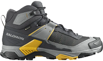 Кроссовки мужские Salomon X Ultra 5 Mid Gtx Asphalt/Monument/Spicy Mustard