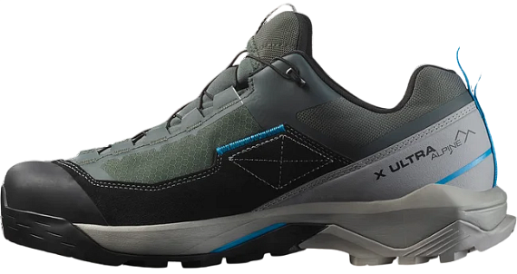 Кроссовки мужские Salomon X Ultra Alpine Gtx Urban Chic/Black/Transcend Blue - Фото 2 большая