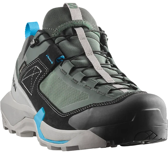 Кроссовки мужские Salomon X Ultra Alpine Gtx Urban Chic/Black/Transcend Blue - Фото 4 большая