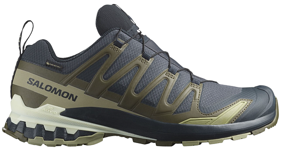 Кроссовки мужские Salomon Xa Pro 3D V9 Gtx India Ink/Olive Night/Aloe Wash - Фото 1 большая