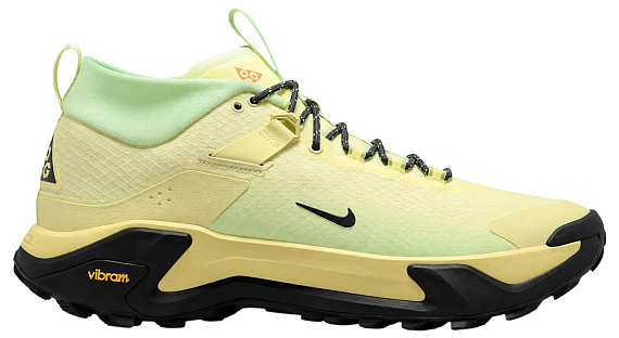 Кроссовки мужские Nike ACG Zegama Hike Life Lime/Dk Smoke Grey/Barely Volt/Smoke Grey/Safety Orange - Фото 1 большая