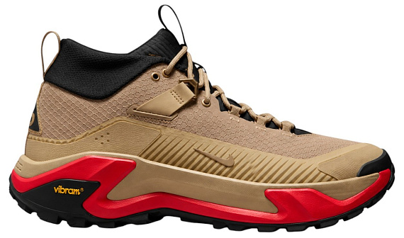 Кроссовки мужские Nike ACG Zegama Hike British Khaki/Linen/Lt Crimson/Black/Anthracite - Фото 1 большая