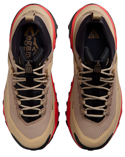 Кроссовки мужские Nike ACG Zegama Hike British Khaki/Linen/Lt Crimson/Black/Anthracite - Фото 5 большая