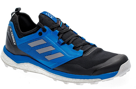 Кроссовки мужские Adidas Terrex Agravic XT Core Black/Grey One/Blue Beauty - Фото 5 большая