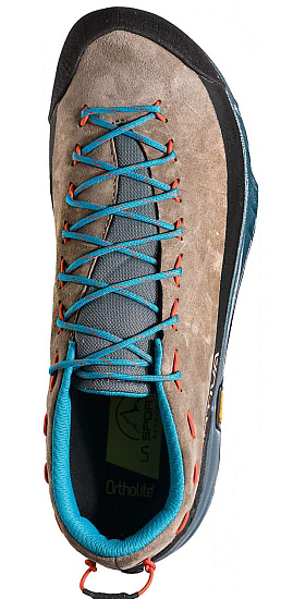 Кроссовки мужские La Sportiva TX2 Leather Falcon Brown/Tangerine - Фото 3 большая