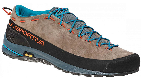Кроссовки мужские La Sportiva TX2 Leather Falcon Brown/Tangerine - Фото 6 большая
