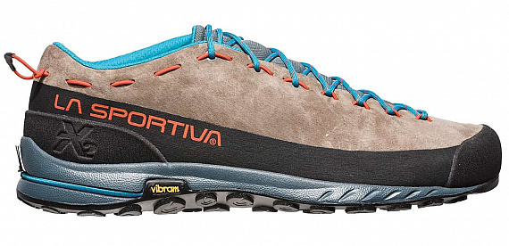Кроссовки мужские La Sportiva TX2 Leather Falcon Brown/Tangerine - Фото 1 большая