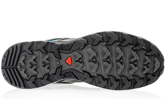 Кроссовки мужские Salomon X Ultra 3 Phantom/Black/Hawaiian Surf - Фото 3 большая