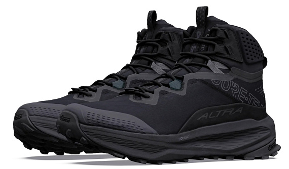 Кроссовки мужские Altra Olympus 7 Mid Gtx Black/Black/Dark Shadow - Фото 5 большая