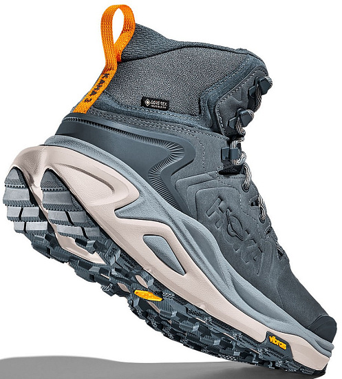 Кроссовки мужские Hoka Kaha 3 Gtx Faded Navy/Washed Blue - Фото 2 большая