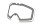 Линза для маски Oakley Fall Line XL Clear - Фото 1 малая