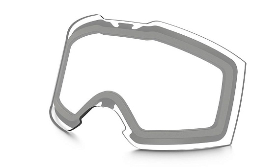 Линза для маски Oakley Fall Line XL Clear - Фото 1 большая