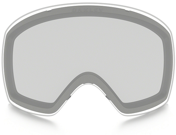 Линза для маски Oakley Flight Deck XM Clear - Фото 4 большая