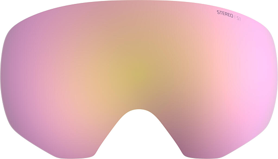 Линза для маски Atomic Count Stereo Pink/Yellow - Фото 1 большая