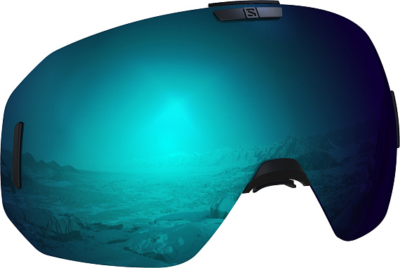 Линза для маски Salomon S/Max Ml Smx33 Blu/H.Sol - Фото 1 большая