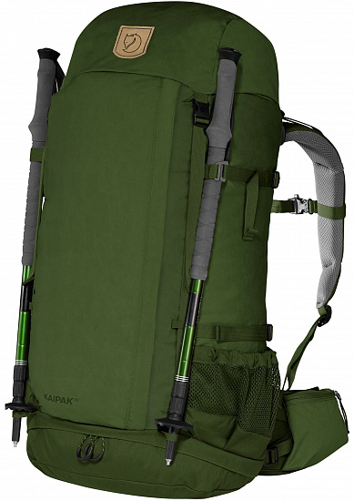 Рюкзак Fjallraven Kaipak 58 Stone Grey - Фото 4 большая