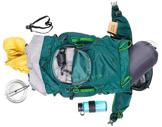 Рюкзак Kelty Coyote 80 Dark Blue - Фото 6 большая