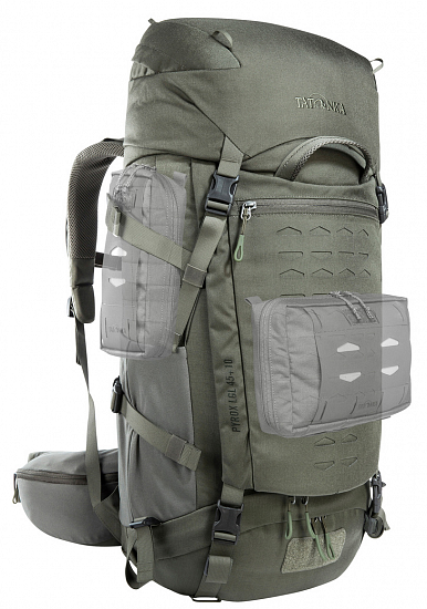 Рюкзак Tatonka Pyrox Lgl 45+10 Stone Grey Olive - Фото 17 большая