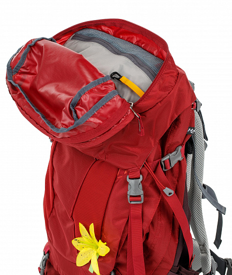 Рюкзак Deuter Aircontact Pro 55+15 SL Cranberry-aubergine - Фото 4 большая