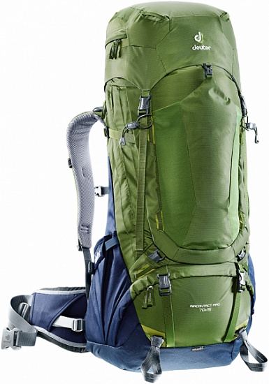 Рюкзак Deuter Aircontact Pro 70+15 Pine-navy - Фото 1 большая