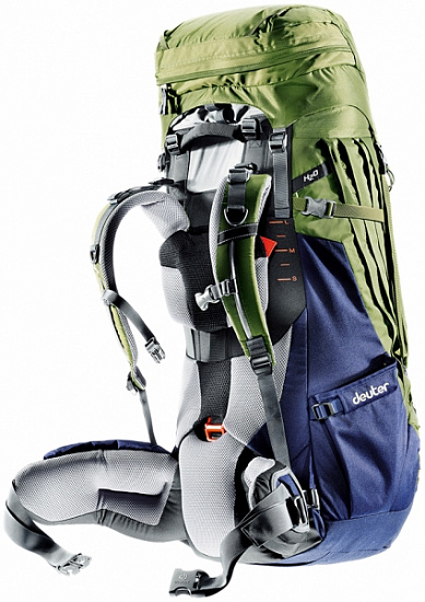 Рюкзак Deuter Aircontact Pro 70+15 Pine-navy - Фото 2 большая