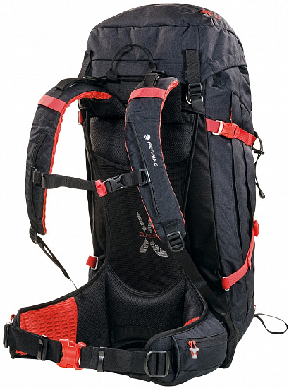 Рюкзак Ferrino Dry-Hike 48+5 Black - Фото 2 большая