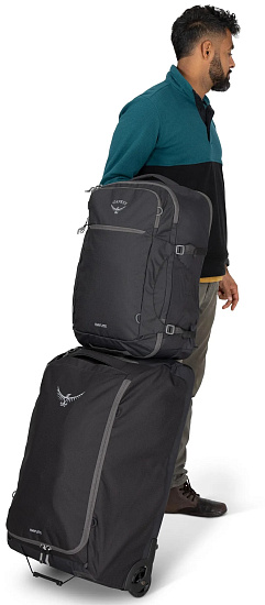 Рюкзак Osprey Daylite CO Travel Pack 44 Blue Spikemoss/Alkaline - Фото 10 большая