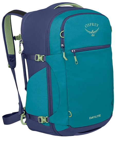 Рюкзак Osprey Daylite CO Travel Pack 44 Blue Spikemoss/Alkaline - Фото 1 большая