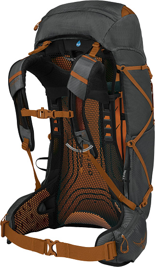 Рюкзак Osprey Exos 38 Dark Charcoal Grey - Фото 2 большая